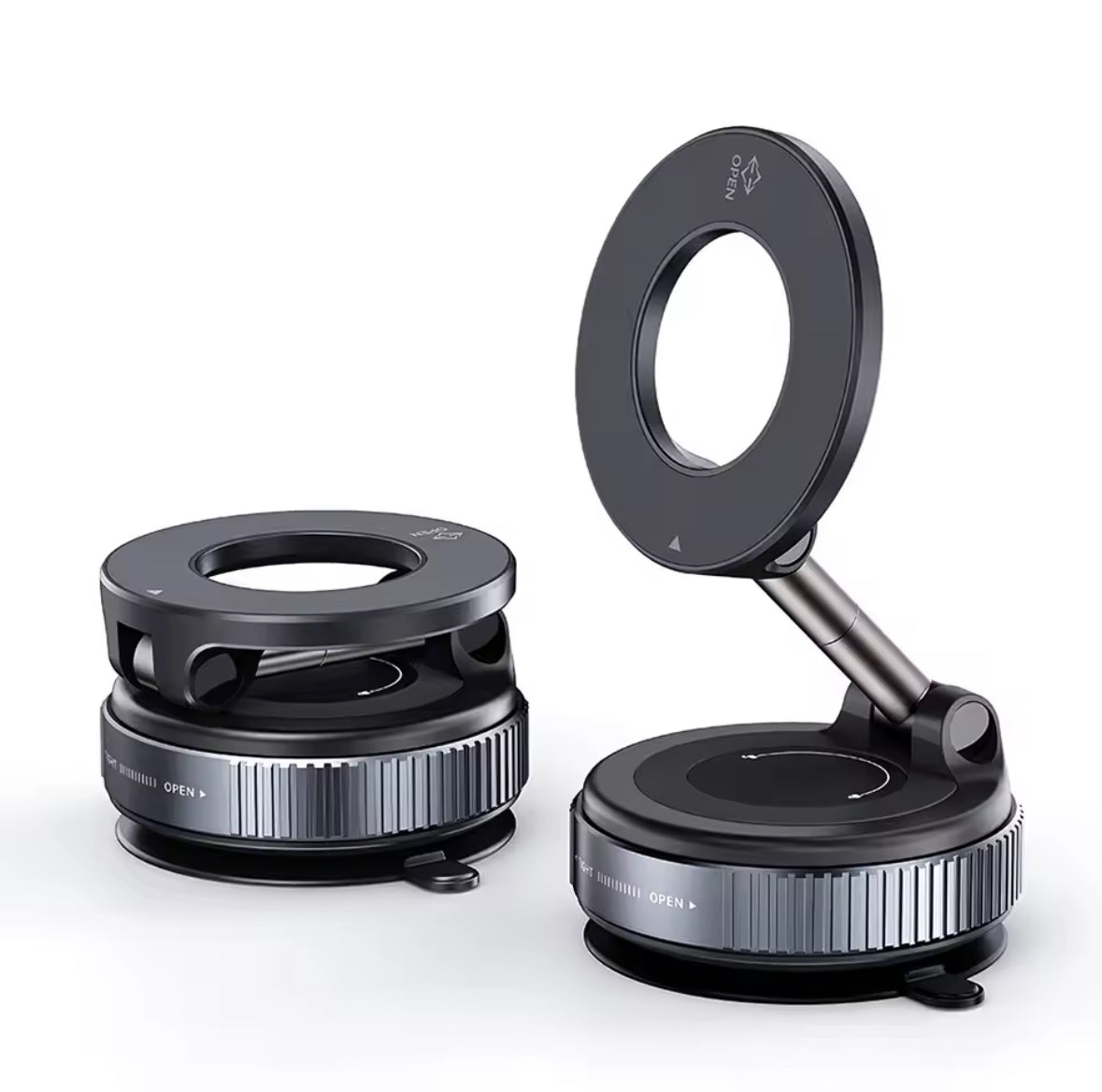 TitanMount X – Secure Grip Magnetic Car Phone Stand